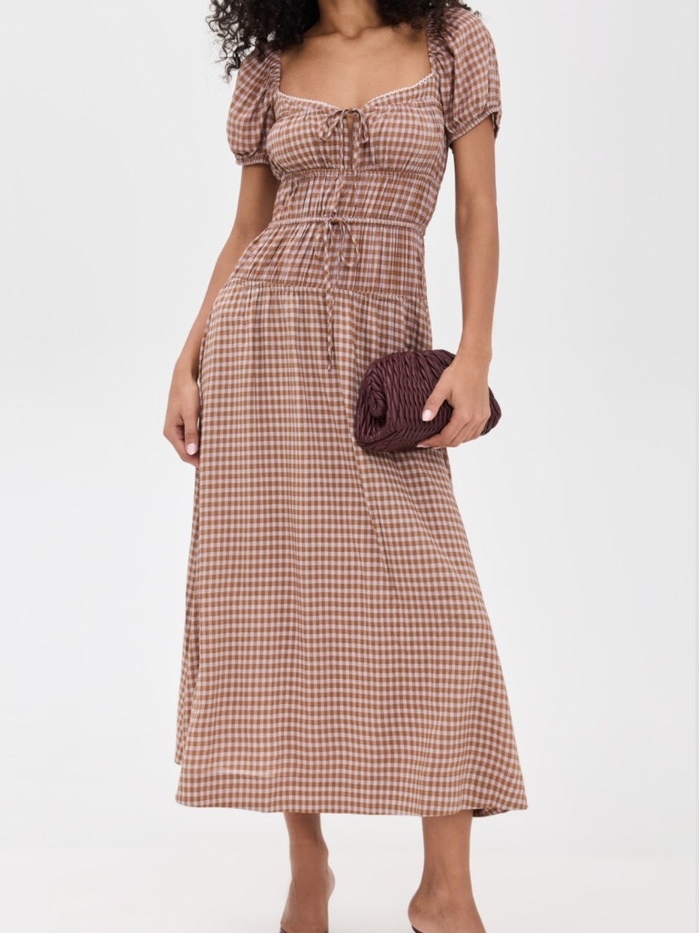 Reformation Rhett gingham Dress - Picture 4 of 7